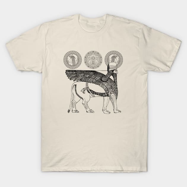 Egyptian creature T-Shirt by OdllyWeird